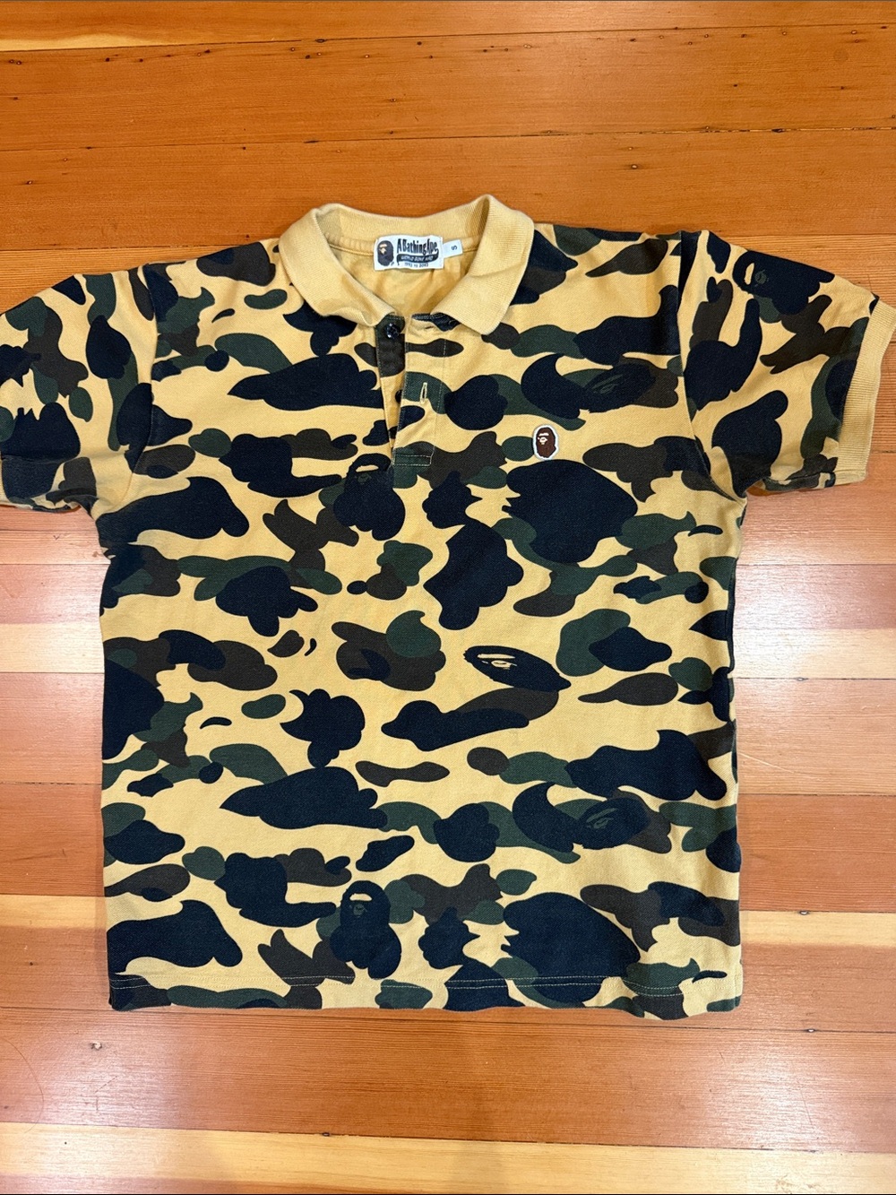 A Bathing Ape 1st Camo Polo